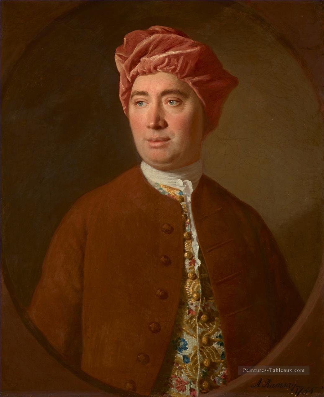 Portrait de David Hume Allan Ramsay portraiture classicisme Peintures à l'huile